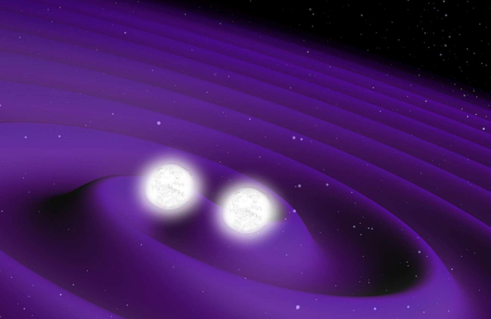 Collision of neutron stars @newton_alencar/Pinterest